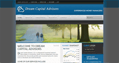 Desktop Screenshot of dreamcapitaladvisors.com